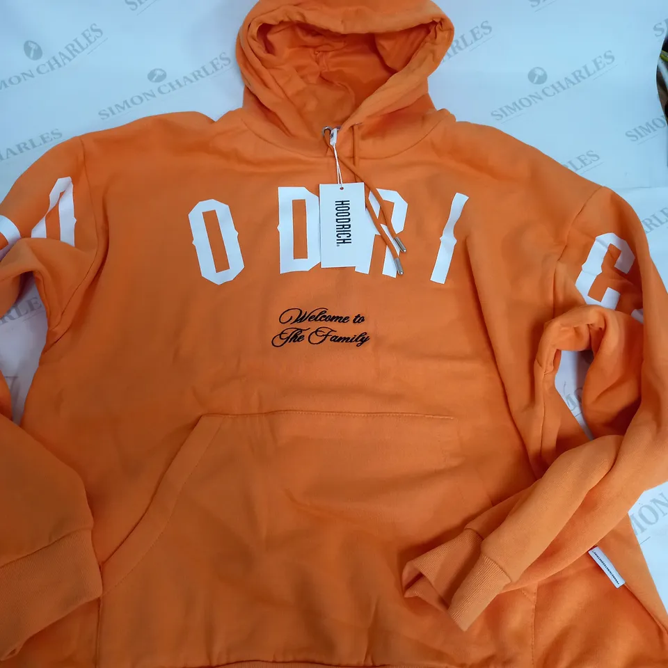 HOODRICH OG MATC HOODIE IN ORANGE - MEDIUM