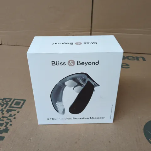 BOXED BLISS & BEYOND 4-HEAD CERVICAL RELAXATION MASSAGER