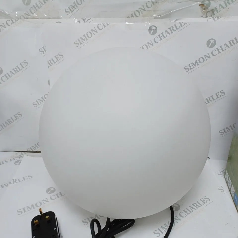 BOXED EGLO MONTEROLO OUTDOOR GLOBE LIGHT 