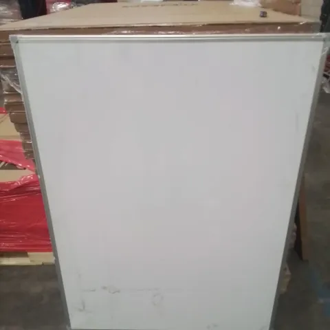 PALLET OF APPROXIMATELY 30 ALUMINIUM FRAME WRITING BOARDS