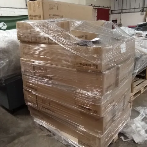 PALLET OF ASSORTED BRAND NEW BUT INCOMPLETE DESIGNER FURNITURE PARTS