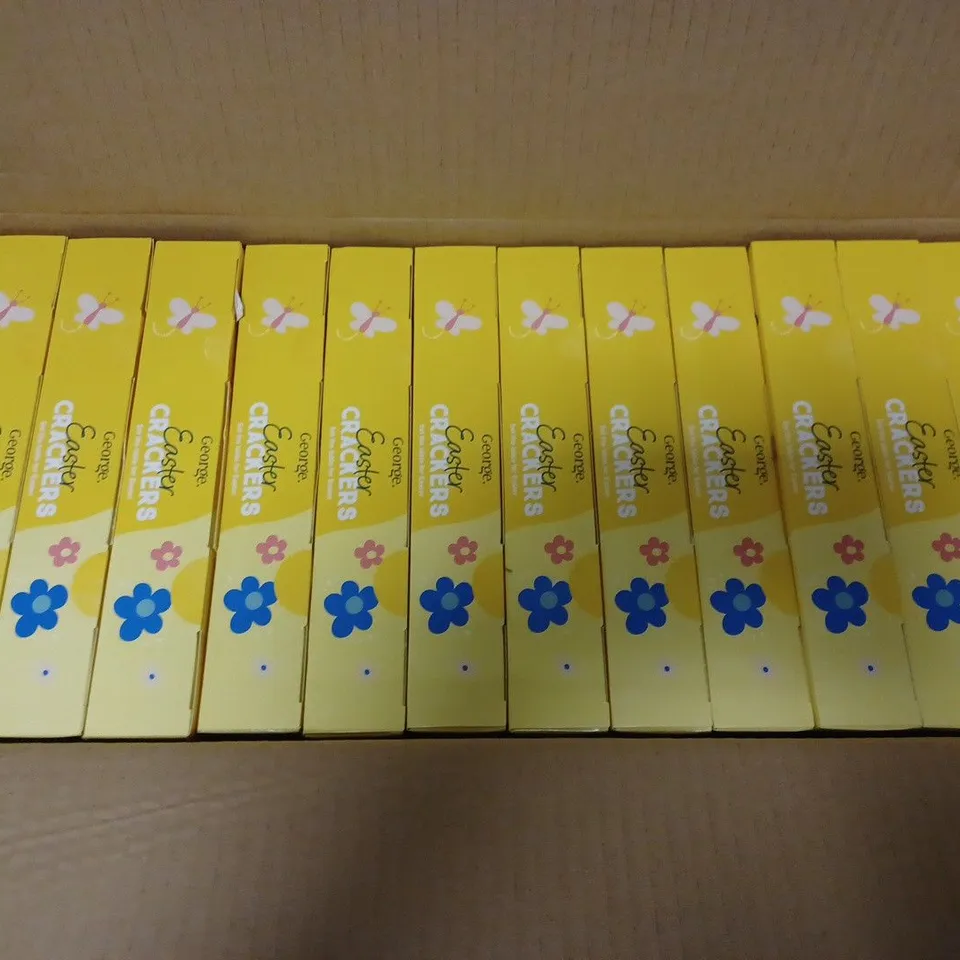 BOX OF 12 PACKS OF BRAND NEW EASTER CRACKERS (6 IN EACH PACK, 36 OVERALL)
