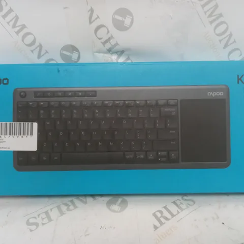 BOXED RAPOO K2600 WIRELESS TOUCH KEYBOARD