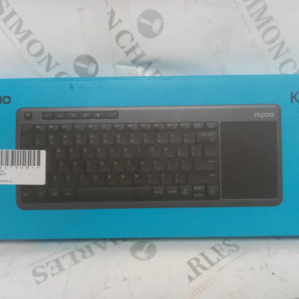 BOXED RAPOO K2600 WIRELESS TOUCH KEYBOARD 