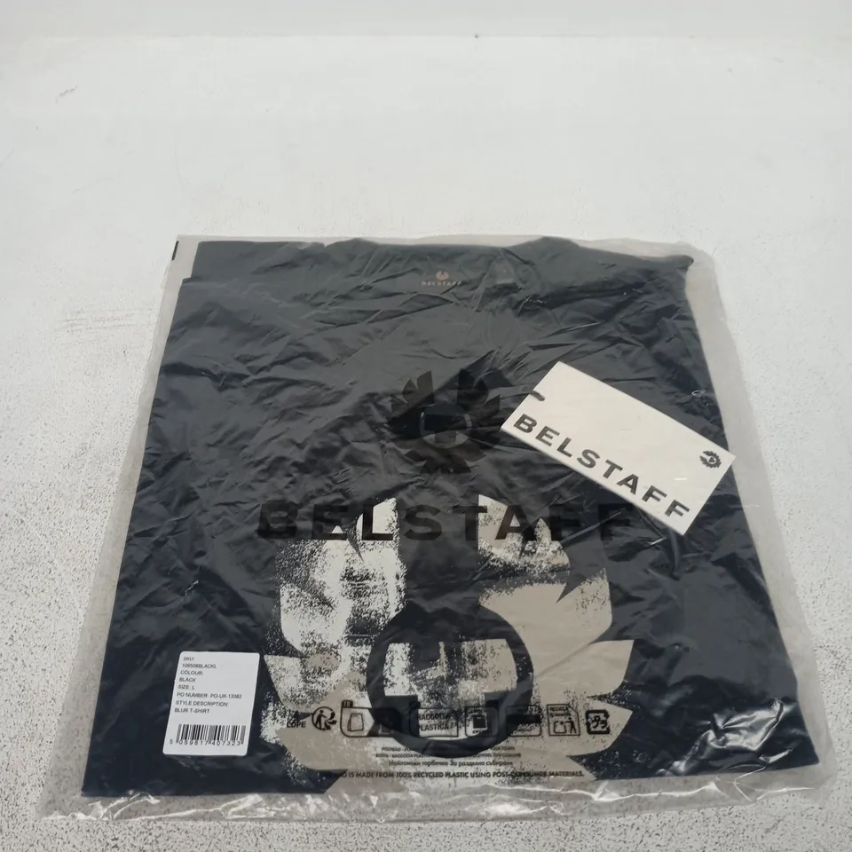 BELSTAFF BLUR T-SHIRT – BLACK, UK SIZE L