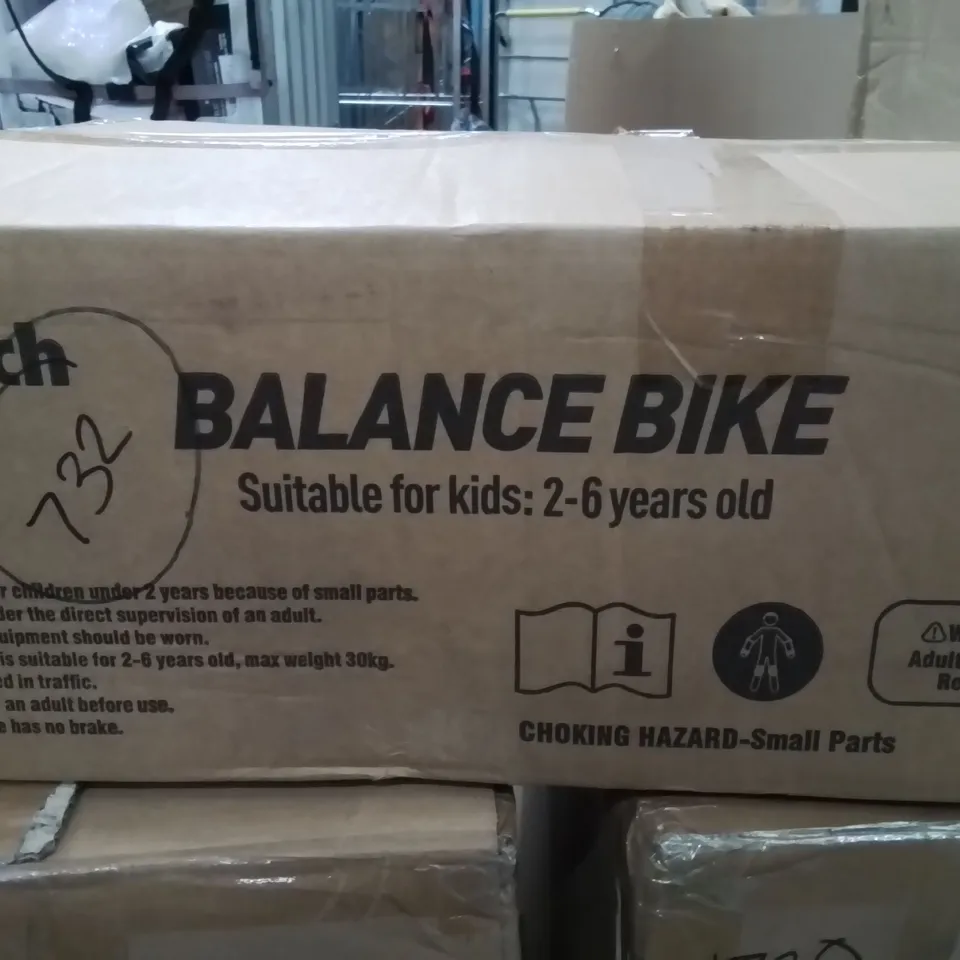 BOXED KIDS BALANCE BIKE -PINK-
