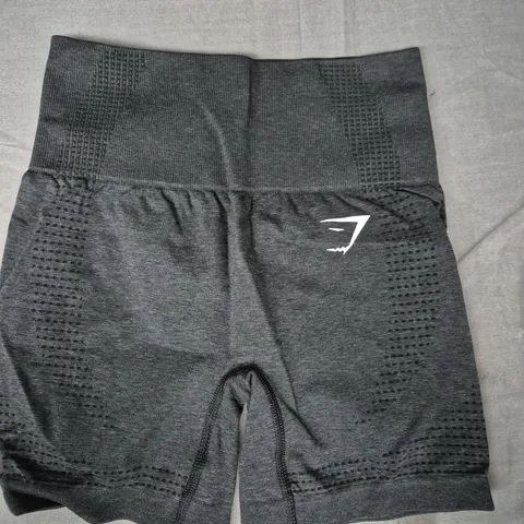 GYM SHARK VITAL SEAMLESS 2.0 SHORTS IN BLACK SIZE XS