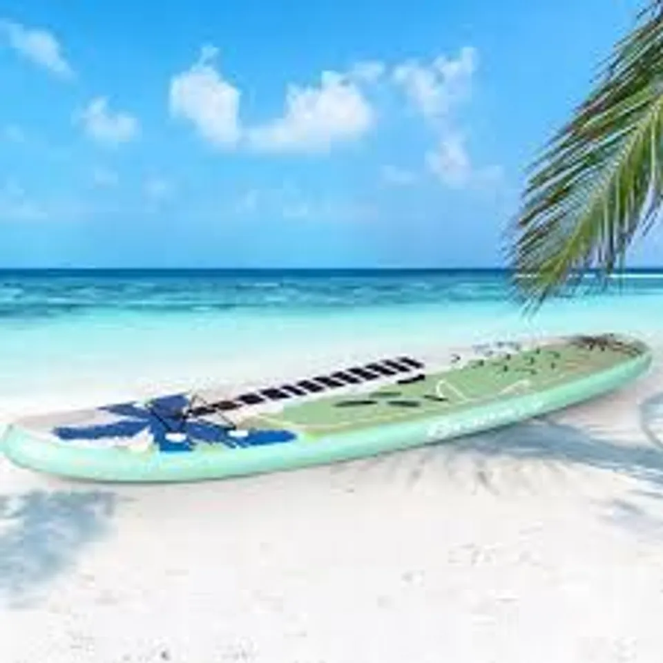 BOXED COSTWAY 11FT INFLATABLE STAND UP PADDLE BOARD SUP WITH PUMP