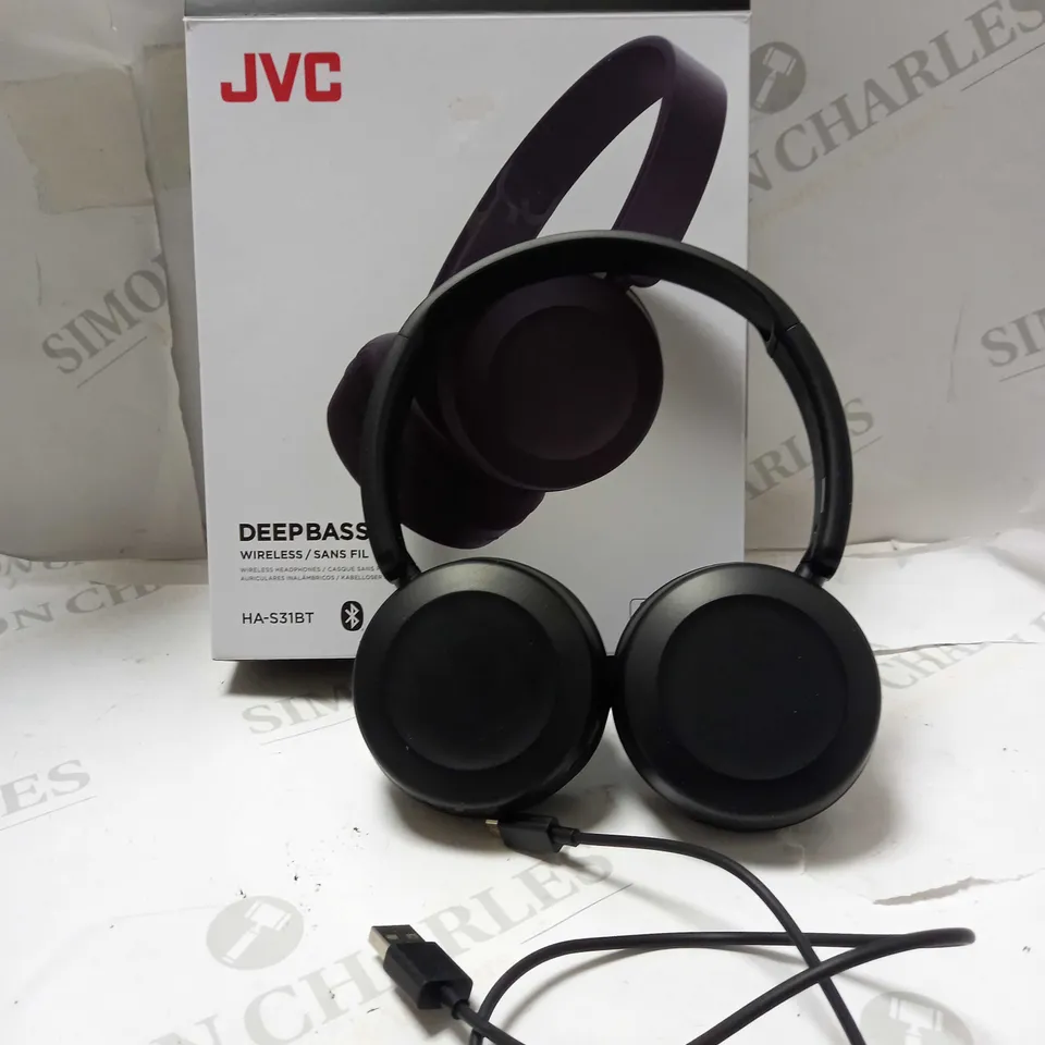 JVC DEEPBASS WIRELESS HEADPHONES 