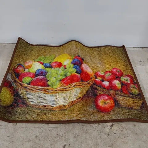 BAGGED OBERON FRUIT PRINTED KITCHEN MAT (1 ITEM)