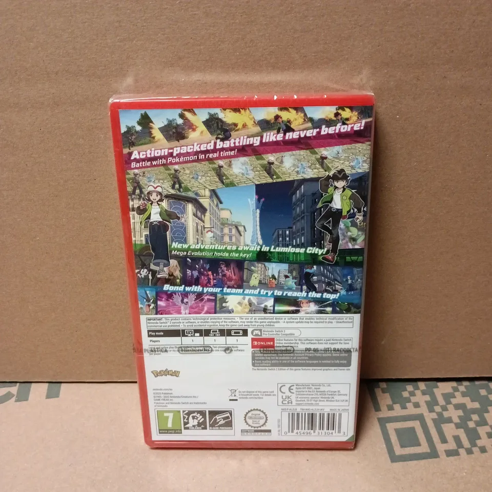 SEALED POKEMON LEGENDS Z-A (NINTENDO SWITCH 2)