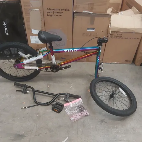 BOXED ZINC BMX BIKE