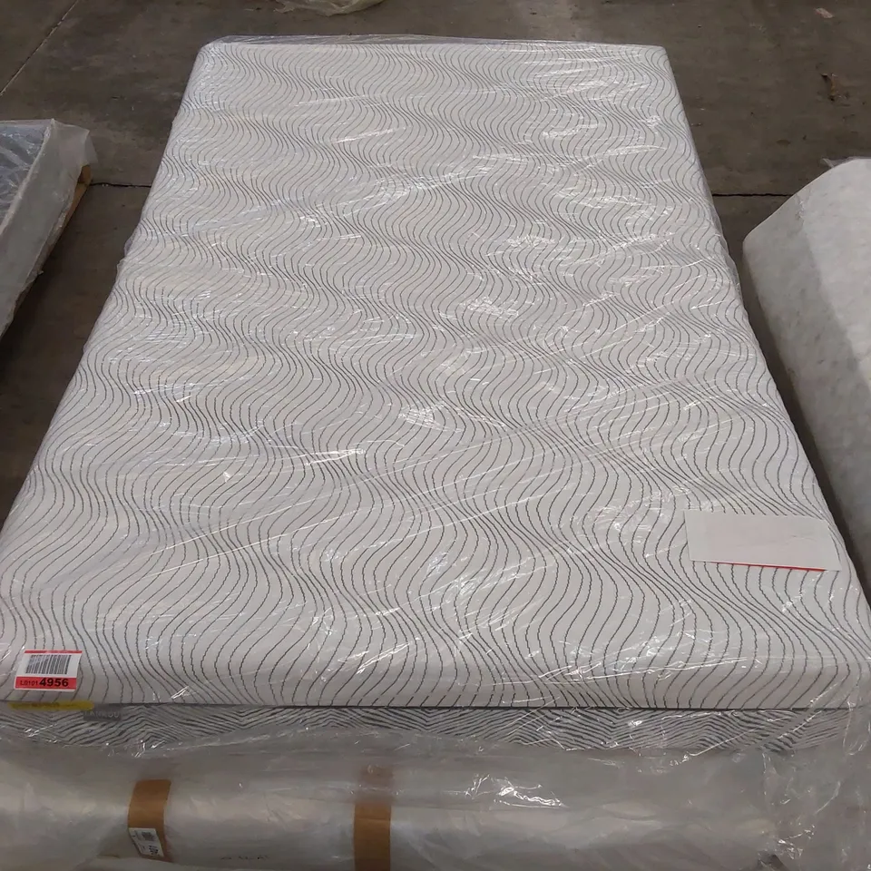 QUALITY BAGGED 4' SMALL DOUBLE GEL COOLING MEMORY FOAM TWO SIDE MATTRESS