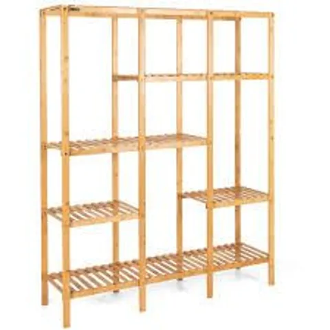 BOXED COSTWAY 5 TIER BAMBOO PLANT STAND