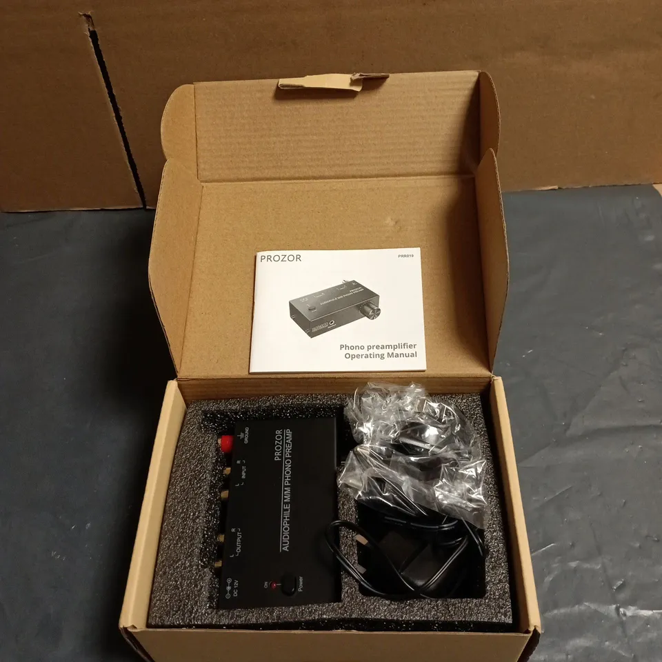 PROZOR PRR019 AUDIOPHILE M/M PHONO PREAMP BOXED