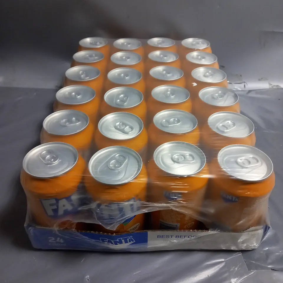 FANTA ORANGE 24X330ML CANS 