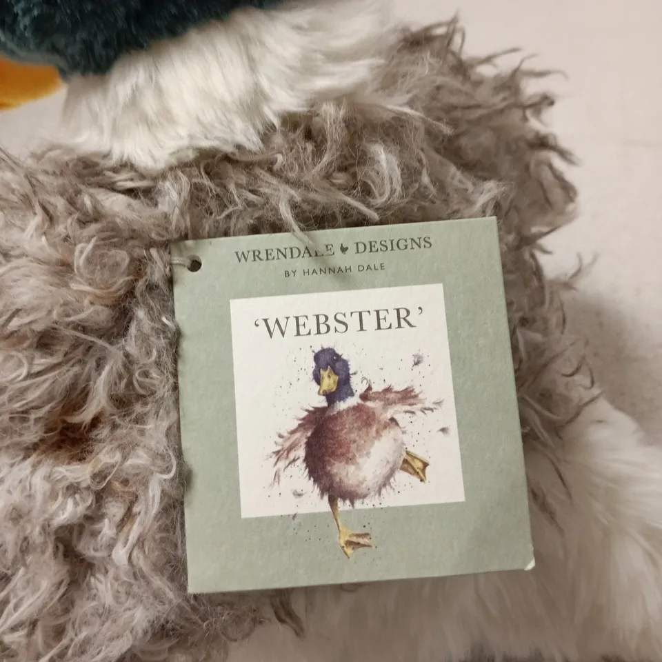 WRENDALE DESIGNS WEBSTER DUCK PLUSH TOY