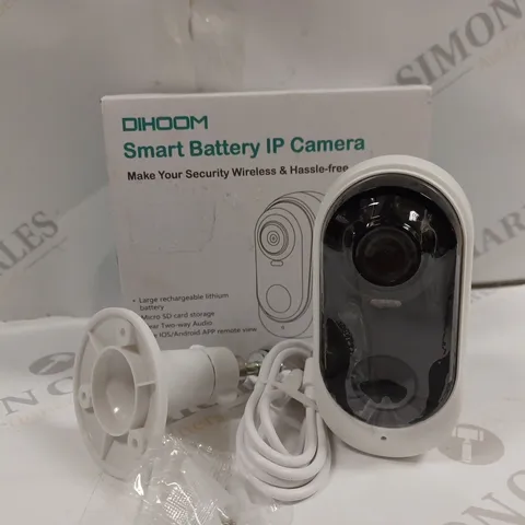 BOXED DIHOOM SMART BATTERY IP CAMERA 