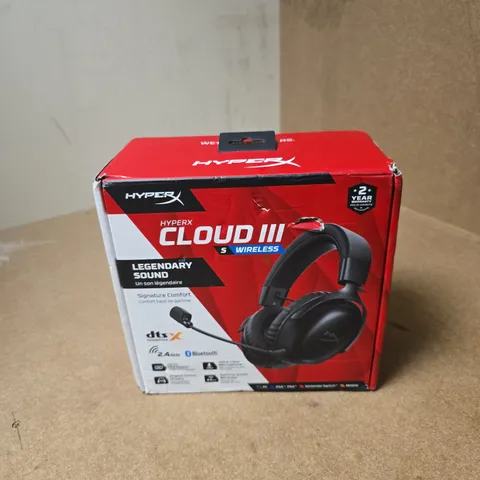 HYPERX CLOUD III S WIRELESS GAMING HEADSET