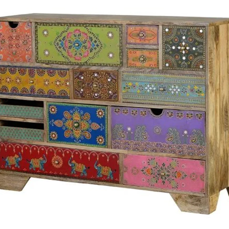 BOXED TRIANA 14 DRAWER CHEST OF DRAWERS