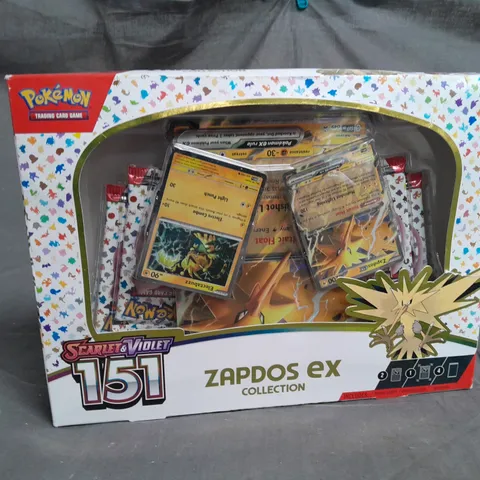 SEALED POKEMON SCARLET & VIOLET 151 ZAPDOS EX COLLECTION