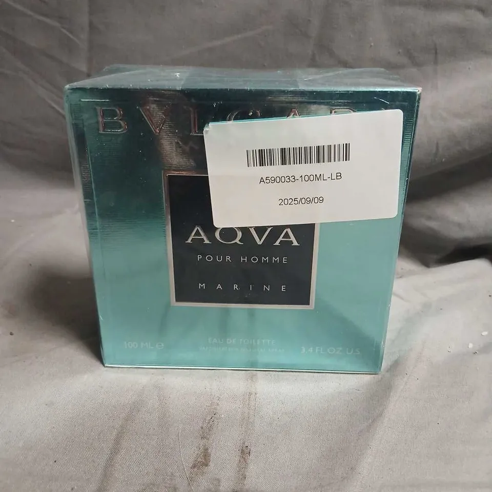 BOXED AND SEALED BVLGARI AQVA POUR HOMME MARINE EAU DE TOILETTE 100ML
