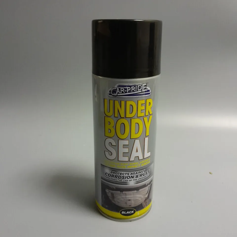 12 CAR PRIDE UNDER BODY SEAL 400ML - BLACK