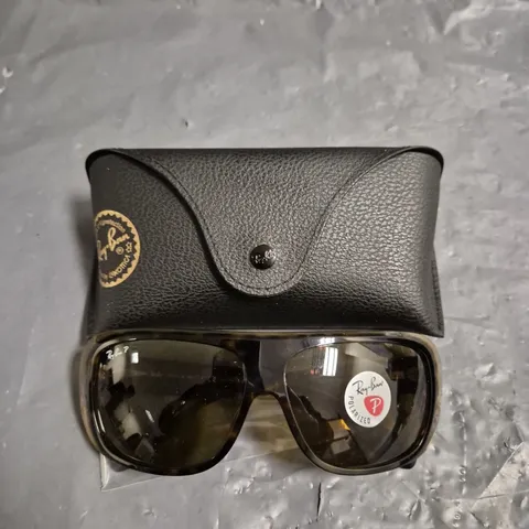 RAYBAN BLAIR POLISHED HAVANA ON TRANSPARENT BROWN