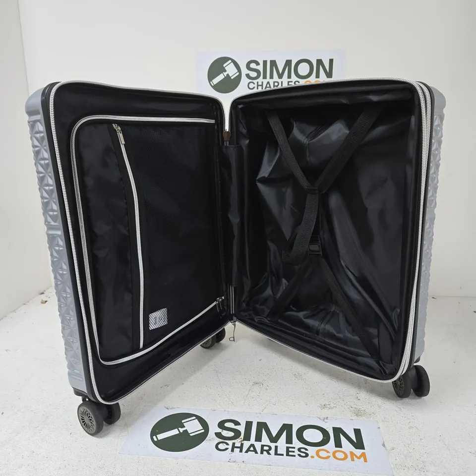 ROCK LUGGAGE MAYA CABIN SUITCASE - SILVER