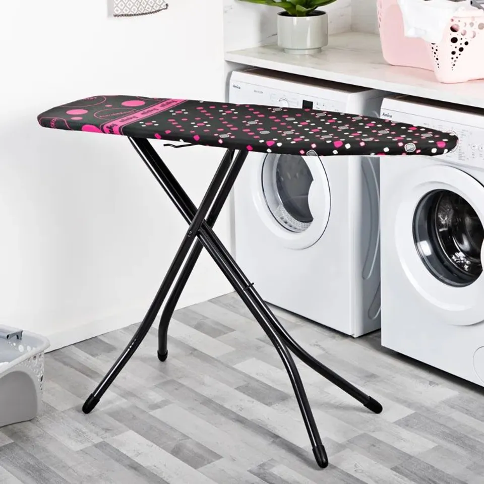 BOXED STEEL ADJUSTABLE FREESTANDING IRONING BOARD