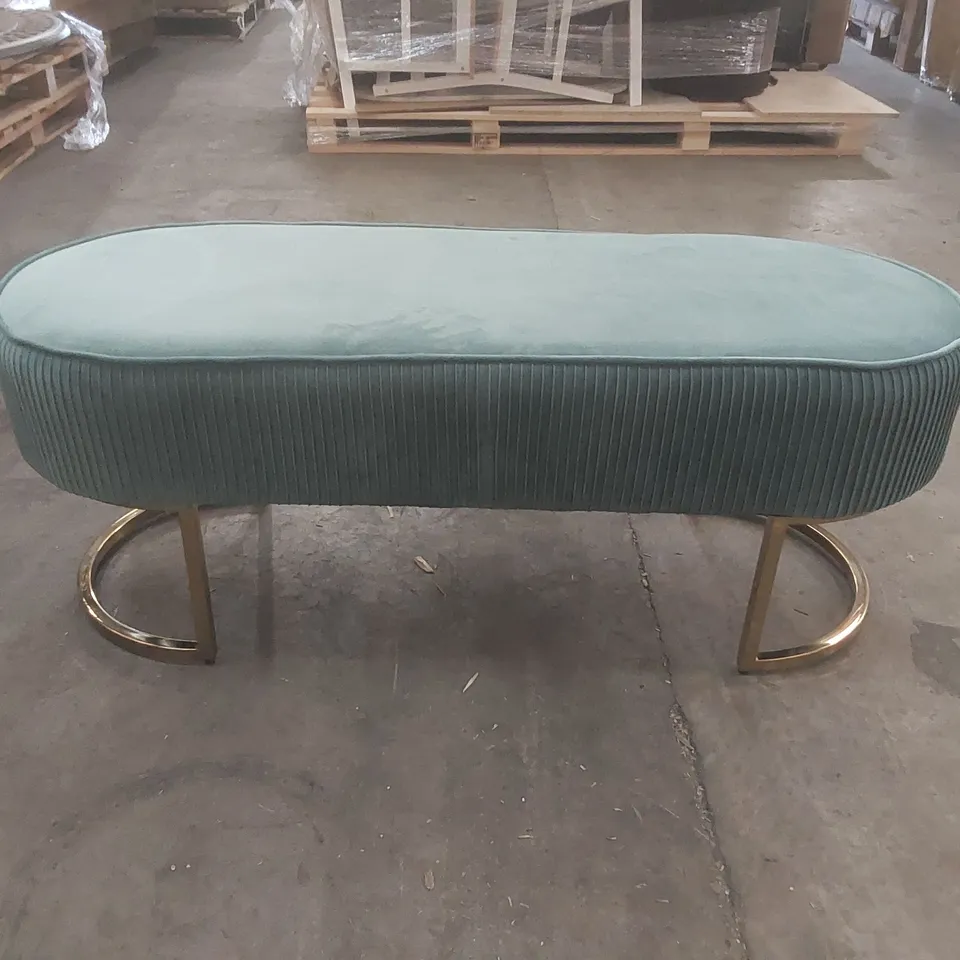 FIFTY FIVE SOUTH ZAMORA OTTOMAN BENCH