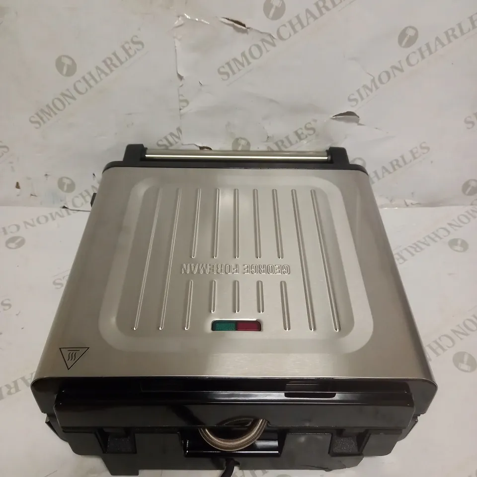GEORGE FOREMAN 28000 SMOKELESS ELECTRIC GRILL