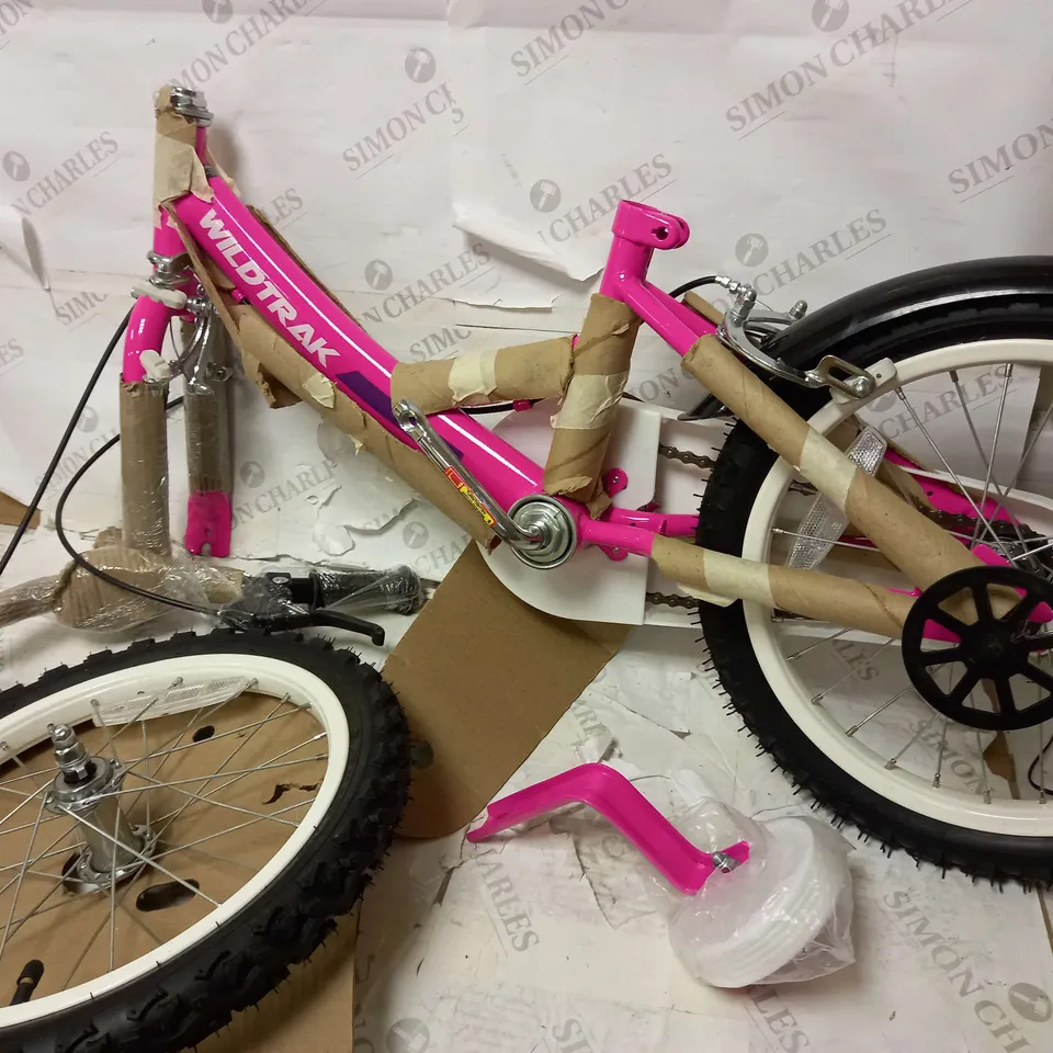 WILDTRAK - 16 INCH PINK BIKE