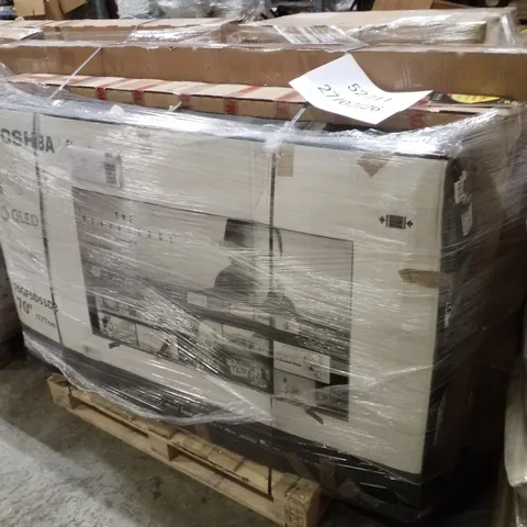 PALLET CONTAINING APPROXIMATELY 5 ASSORTED DAMAGED TVS