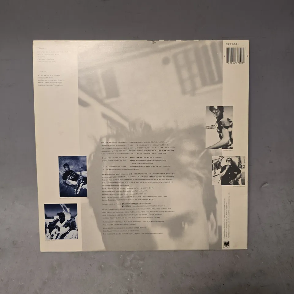 STING – THE DREAM OF THE BLUE TURTLES 