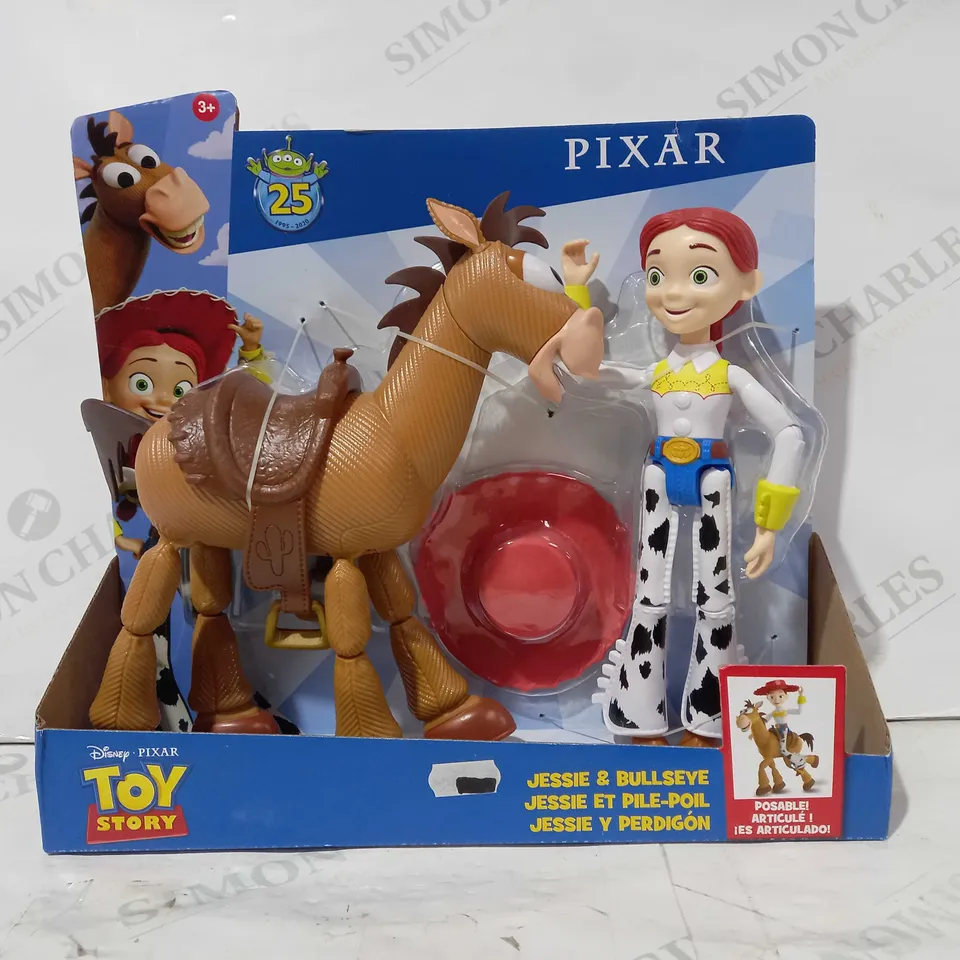 DISNEY PIXAR TOY STORY JESSIE & BULLSEYE FIGURES