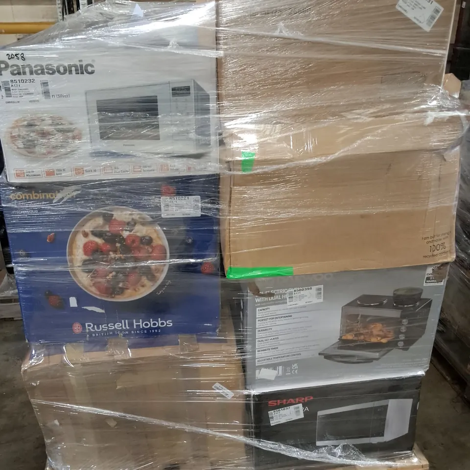 PALLET OF APPROXIMATELY 14 UNPROCESSED RAW RETURN HOUSEHOLD AND ELECTRICAL GOODS TO INCLUDE;