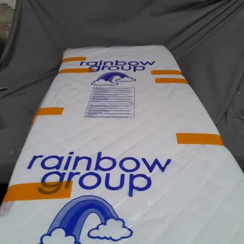 SEALED RAINBOW GROUP COT MATTRESS - COLLECTION ONLY