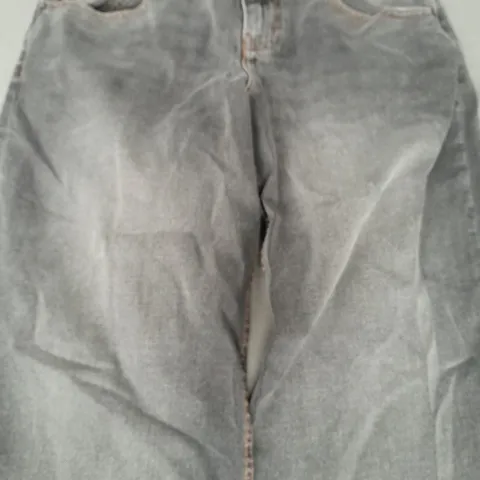 MOTEL LOW RISE DENIM JEANS IN PARALLEL GREY SIZE 28W/30L