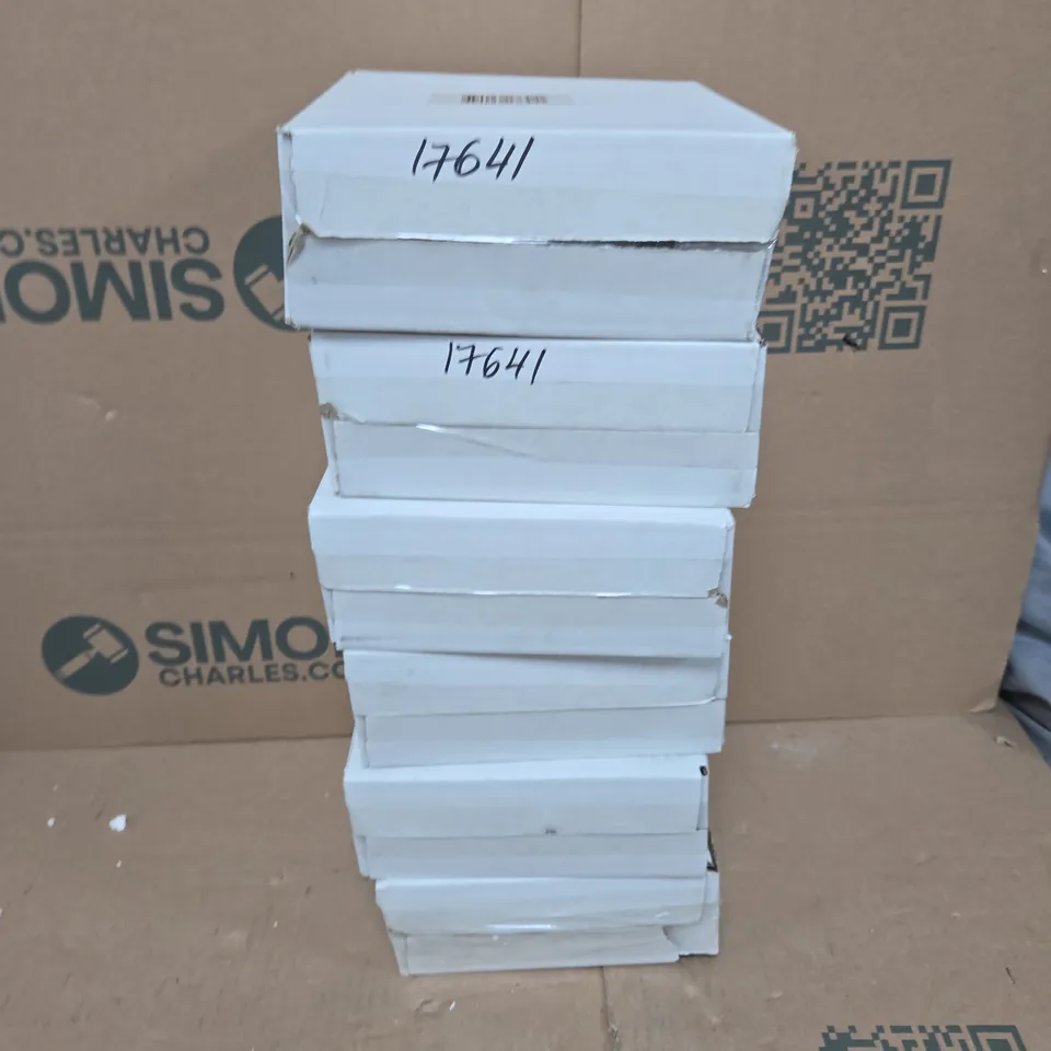 6 CLEAR PLASTIC GISELA GRAHAM LONDON STARS