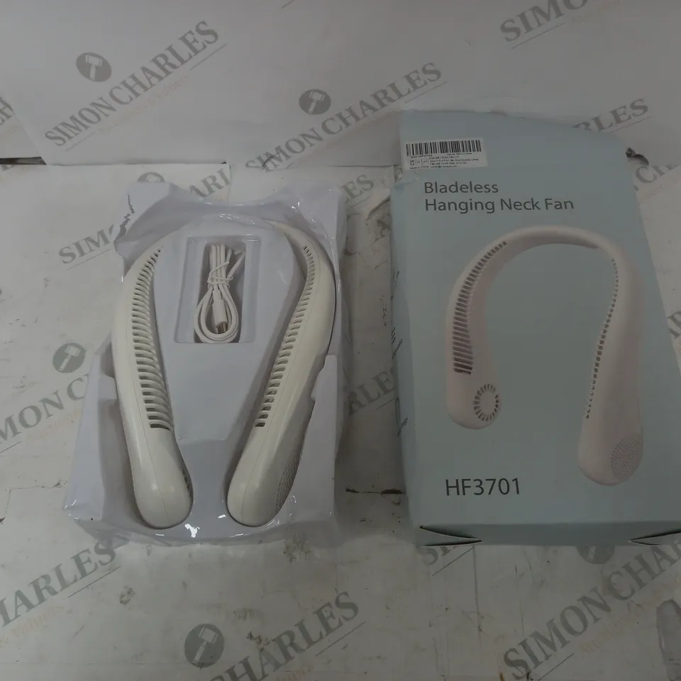 BLADELESS HANGING NECK FAN BOXED