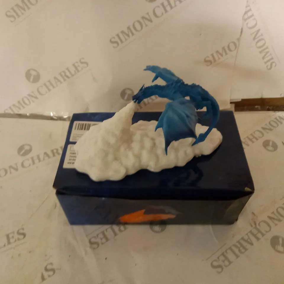BOXED 3D PRINTED DRAGON NIGHT LAMP WITH USB CABLE
