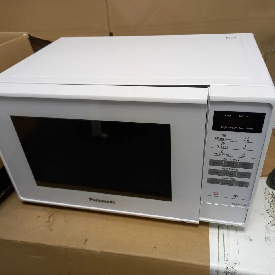 PANASONIC NN-E27JWM MICROWAVE - WHITE (COLLECTION ONLY)