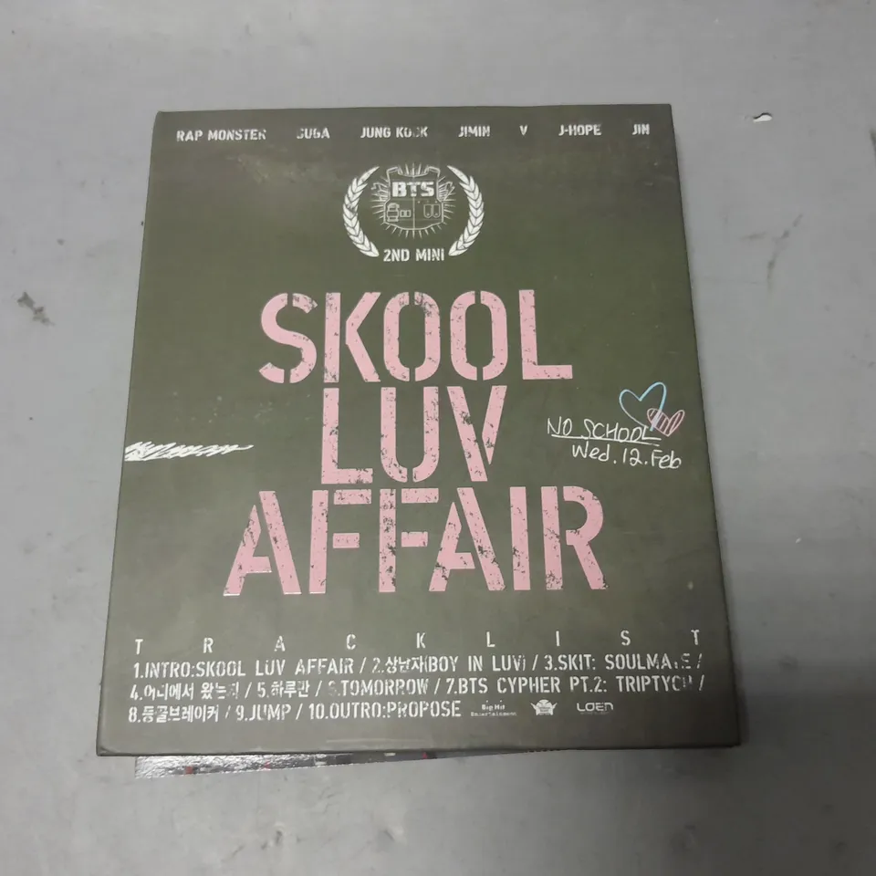 BTS SKOOL LUV AFFAIR CD
