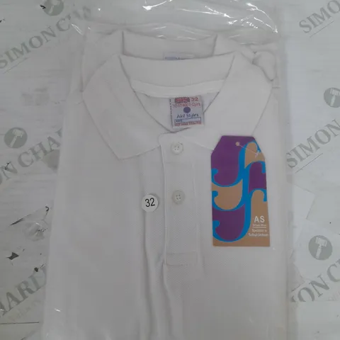 SET OF APPROX 15 AKIF STYLES SCHOOL WEAR BOYS POLO SHIRTS IN VARIOUS SIZES 