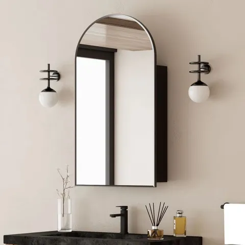 BOXED RAYGEN W H FRAMELESS MEDICINE CABINET MIRROR 3 FIXED (1 BOX)