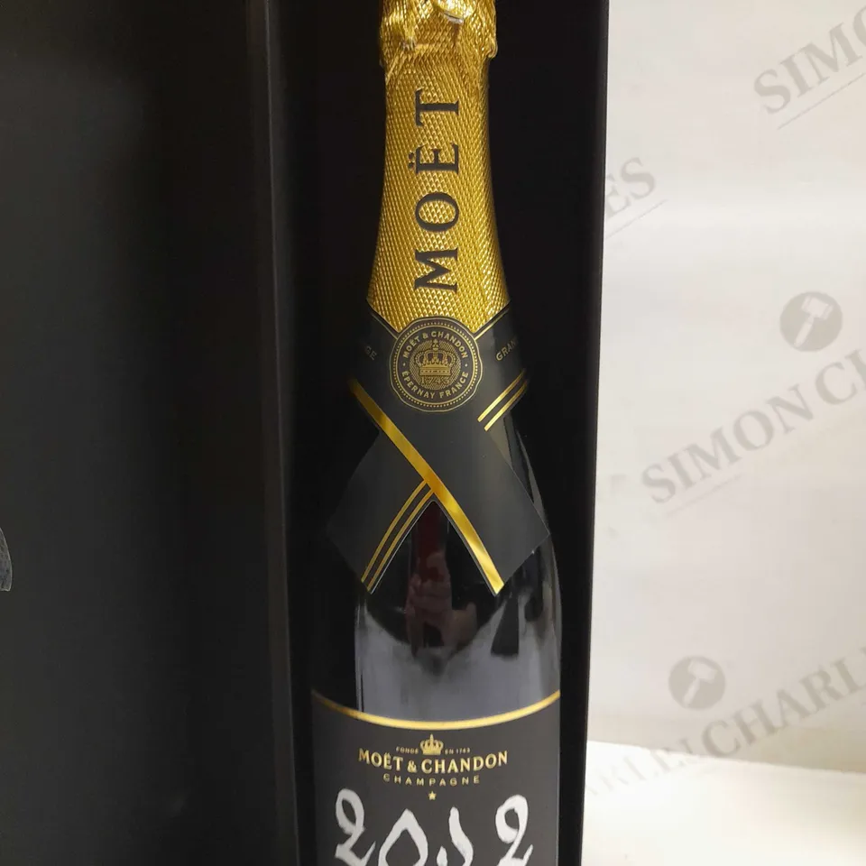 BOXED MOET AND CHANDON CHAMPAGNE 2012 GRAND VINTAGE 750ML