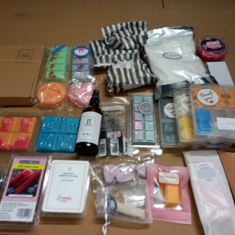 LOT OF ASSORTED HOME FRAGRANCE ITEMS TO INCLUDE WAX MELTS, ROOM SPRAY AND INCENSE