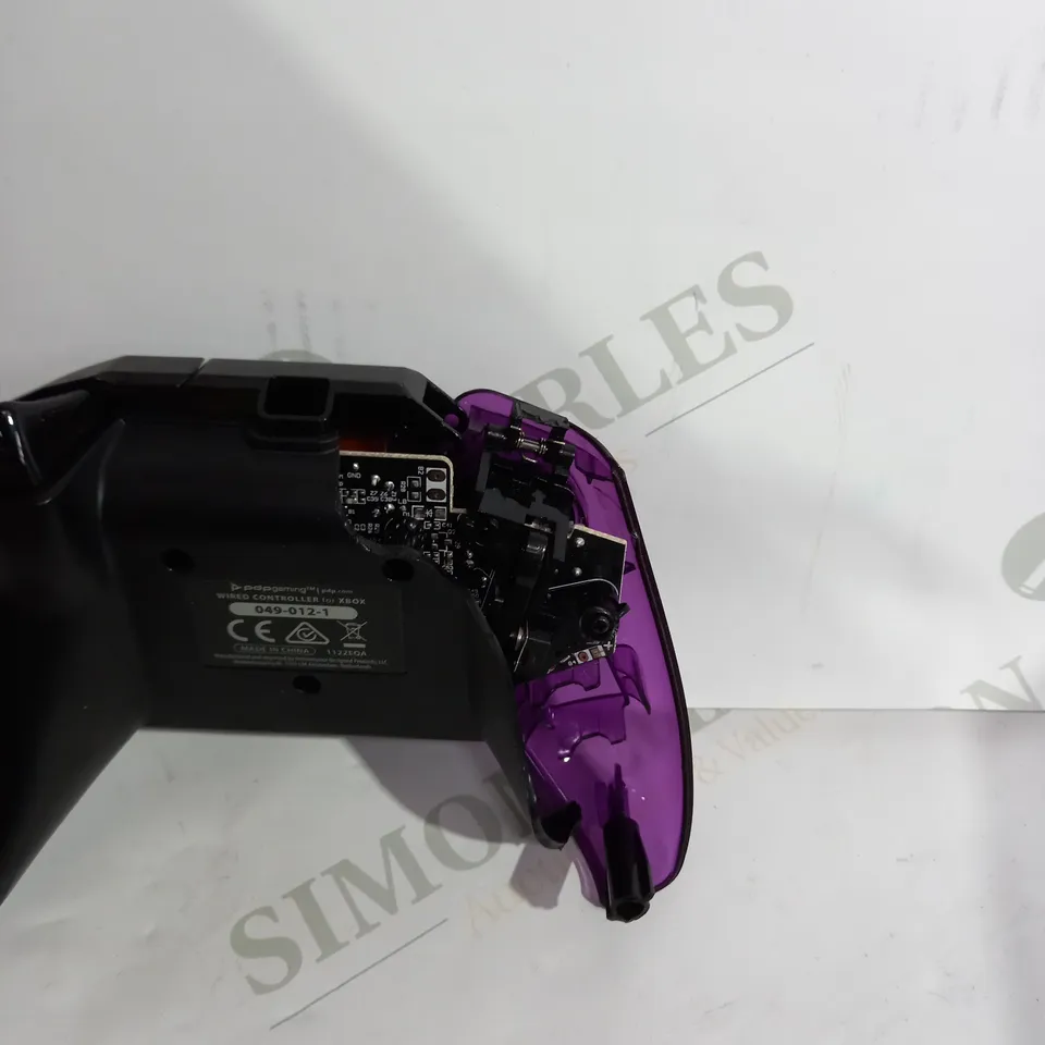 PDP GAMING ROYAL PURPLE WIRED XBOX CONTROLLER