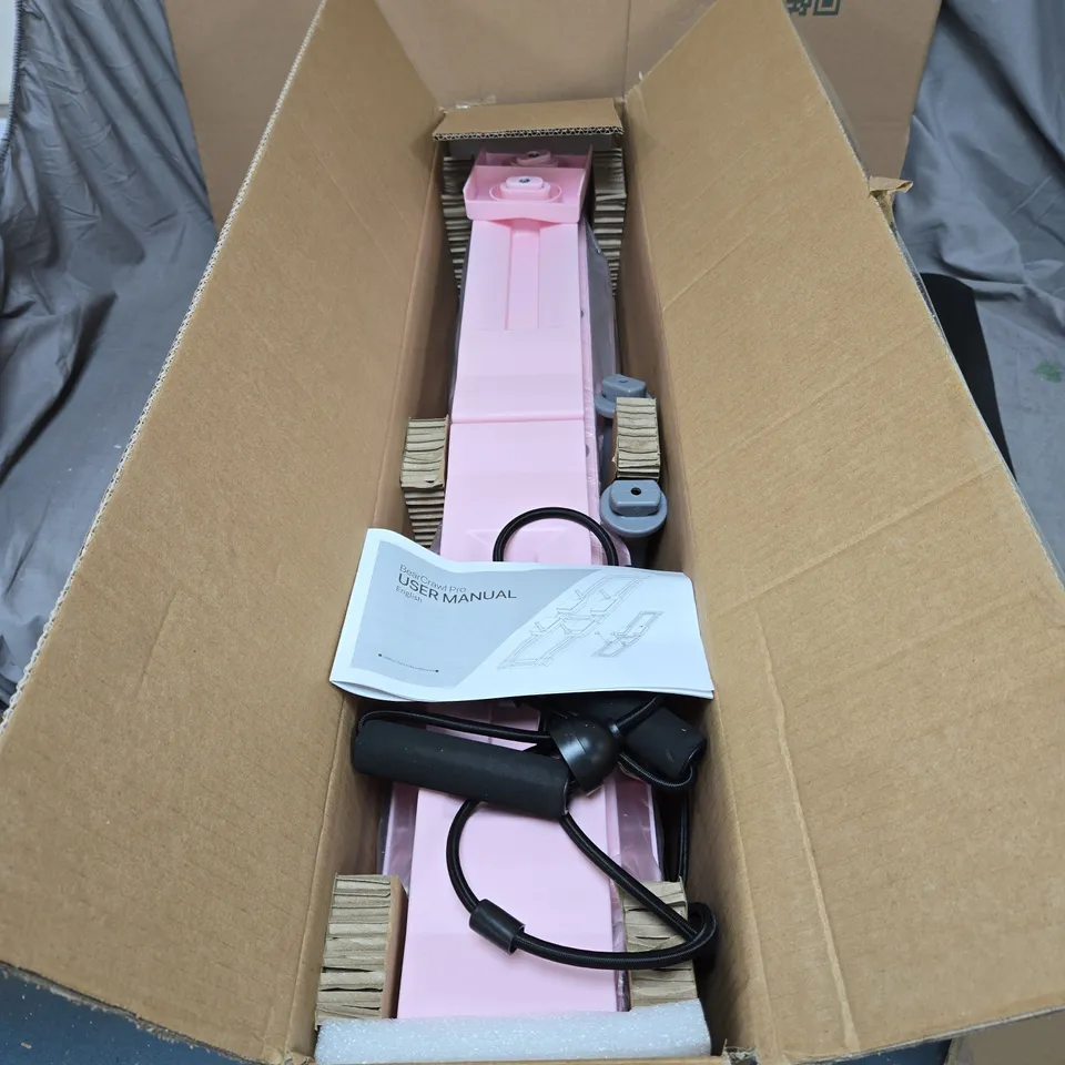 BEAR CRAWL PRO FITNESS DEVICE WITH USER MANUAL PINK BOXED